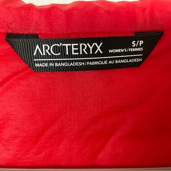 Arc'teryx Women's Atom LT Hoody In Orange-Red Size Small Very New - Picture 8 of 13